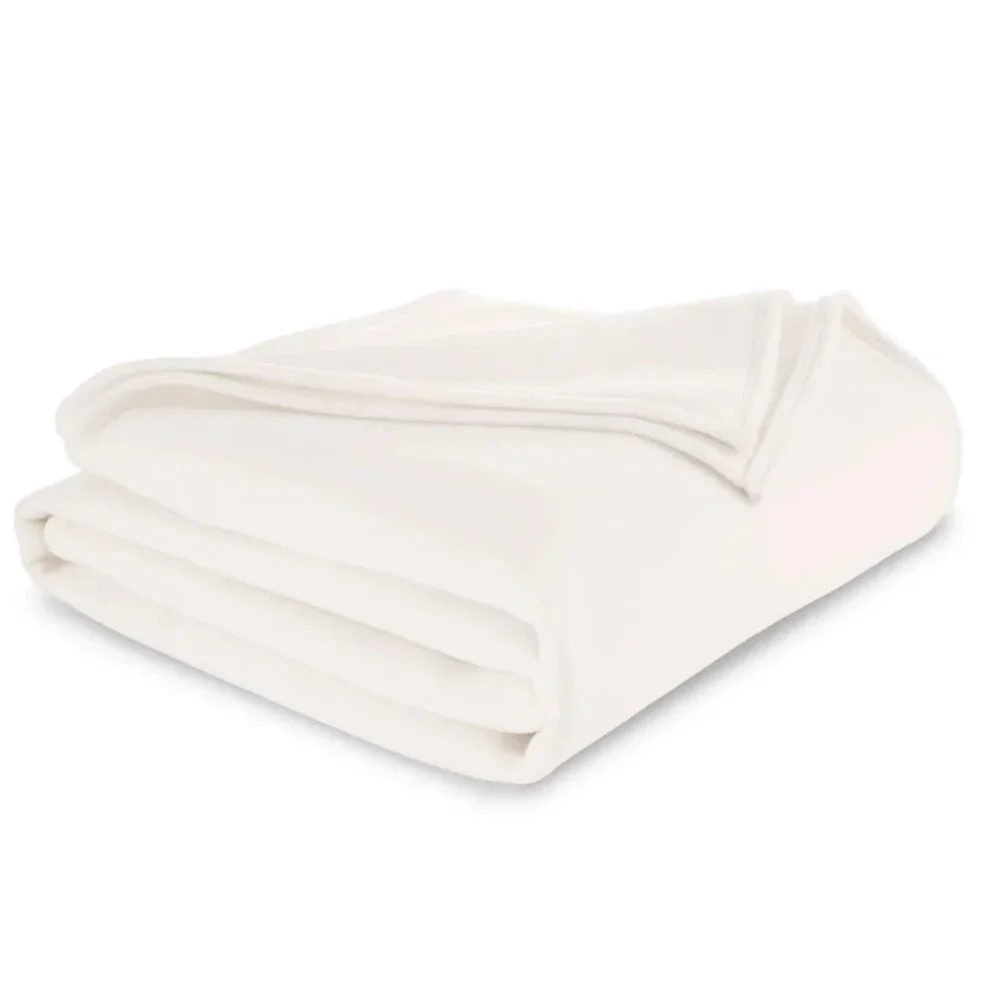 West‎ Point Home Soft Ivory White Blanket King